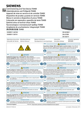 Siemens TD400 Manual Del Usuario