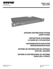 Shure UA845 Guia Del Usuario