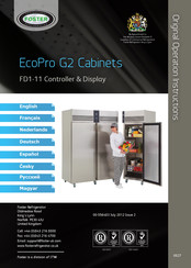 Foster EcoPro G2 Instrucciones De Funcionamiento Originales