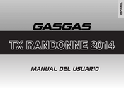 GasGas TX RANDONNE 2014 Manual Del Usuario