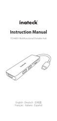 Inateck TCH4001 Manual De Instrucciones