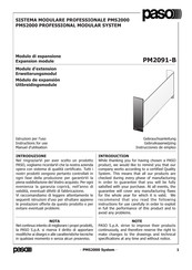 Paso PMS2000 Instrucciones De Empleo