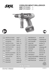 Skil 2497 Manual De Instrucciones