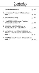 PRESIDIUM 2096 Manual De Instrucciones