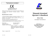 Kolver PLUTO 50CA Manual De Instrucciones