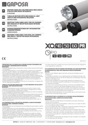GAPOSA XQ40 Instrucciones