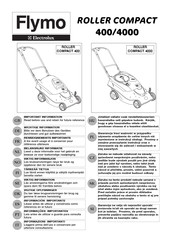 Electrolux Flymo ROLLER COMPACT 4000 Manual De Instrucciones