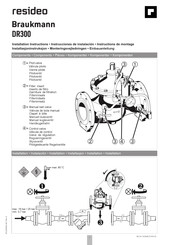 Resideo Braukmann DR300 Instructions De Montage