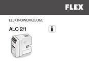 Flex ALC 2/1 Instrucciones De Funcionamiento Originales