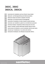 Sentiotec 390CA Instrucciones De Instalacion Y Uso