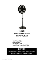 LUCCI Air AIRFUSION BREEZE Manual De Instrucciones