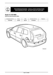 Saab 32 025 603 Instructions De Montage