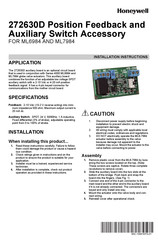 Honeywell 272630D Instrucciones De Instalación