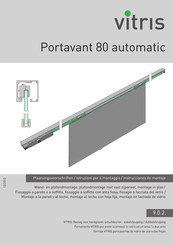 Vitris Portavant 80 automatic Instrucciones De Montaje