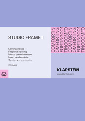 Klarstein STUDIO FRAME II Manual De Instrucciones