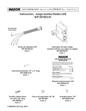 Maxon 267923-01 Instrucción