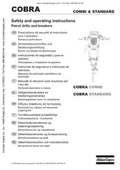 Atlas Copco COBRA STANDARD Instrucciones De Seguridad Y Para El Operario