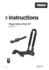 Thule Hull-a-Port XT Manual De Instrucciones