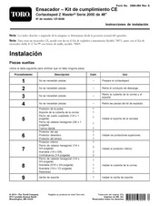 Toro 127-0339 Instrucciones De Instalación