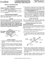 Envirolite EVR6SLICAT Instrucciones De Instalación