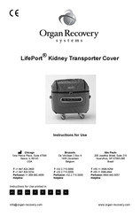 Organ recovery systems LifePort Kidney Instrucciones De Uso
