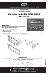 Metra 99-6505 Instrucciones De Instalación