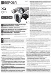 GAPOSA XQ50 Instrucciones