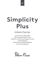 Silver Cross Simplicity Plus Manual De Instrucciones