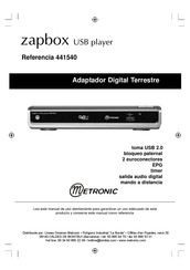 Metronic Zapbox 441540 Manual De Instrucciones