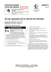 Graco 245103 Instrucciones - Lista De Piezas