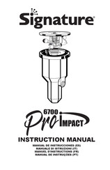 Signature 6700 Pro Impact Manual De Instrucciones