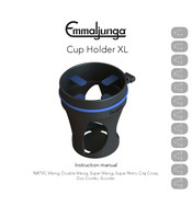 Emmaljunga Cup Holder XL Instrucciones De Uso