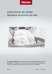 Miele TWR 780 WP Instrucciones De Manejo