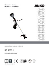 AL-KO BC 4535 II Instrucciones De Uso