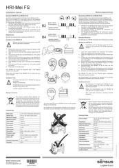 Xylem sensus HRI-Mei FS Manual De Instalación