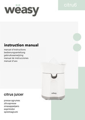 weasy citru6 Manual De Instrucciones