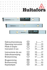 Hultafors LWX 60 Instrucciones De Uso