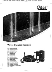 Oase Water Quintet Creative Instrucciones De Uso