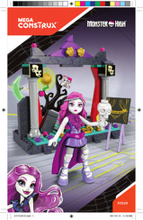 Mega Construx Monster High FFD29 Manual Del Usuario