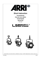 ARRI L10 MAN Guia De Inicio Rapido