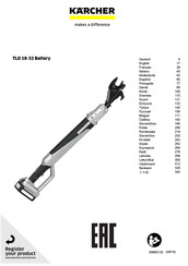 Kärcher TLO 18-32 Battery Manual Del Usuario