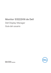 Dell S3222HN Guia Del Usuario