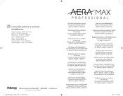 Fellowes AERA MAX PROFESSIONAL Manual Del Usuario