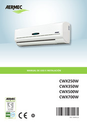 AERMEC CWX350W Manual De Uso E Instalación