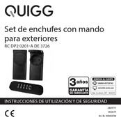 QUIGG RC DP2 0201-A DE 3726 Instrucciones De Utilización Y De Seguridad