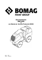 Fayat Group BOMAG BMP 8500 Manual Del Usuario