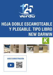 verdu NEW DARWIN Manual De Instrucciones