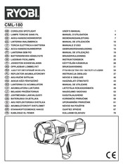 Ryobi CML-180 Manual De Utilización