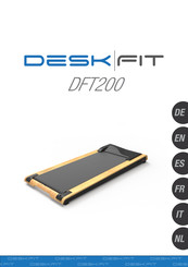 DESKFIT DFT200 Manual