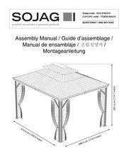 Sojag 500-9165203 Manual De Ensamblaje